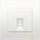 1G CAT 6 DATA OUTLET WITH SHUTTER, WE